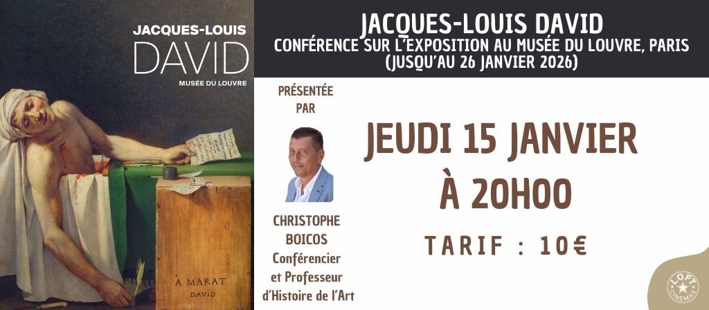 actualité CONFERENCE JACQUES-LOUIS DAVID