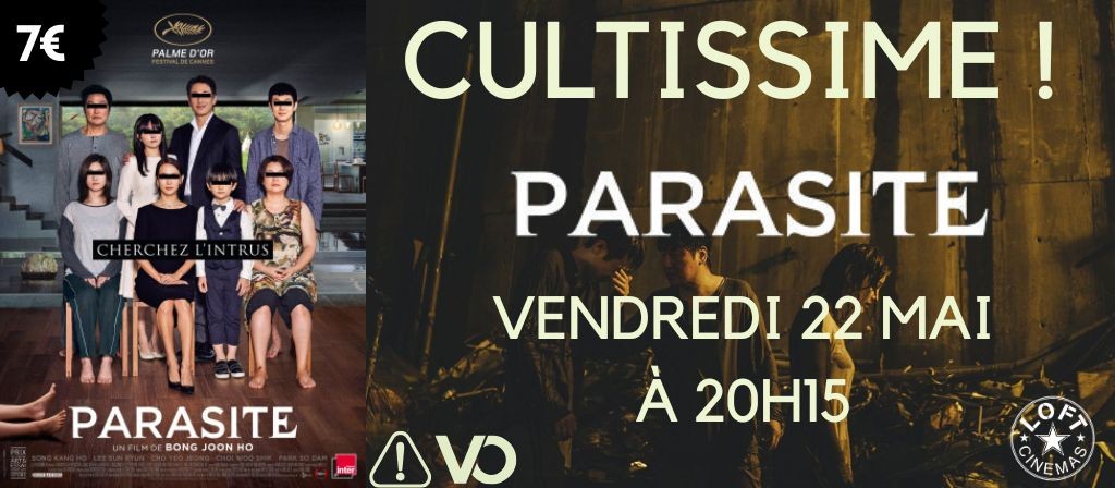 actualité CULTISSIME PARASITE