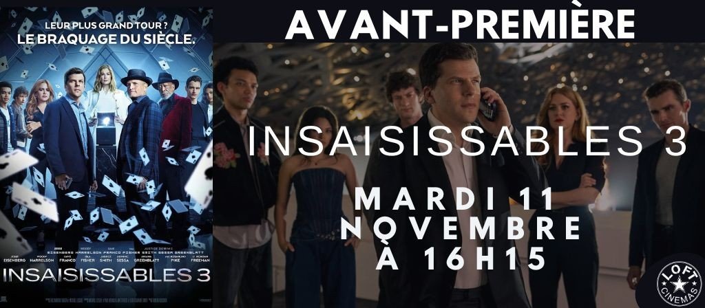 actualité AVP INSAISISSABLE 3