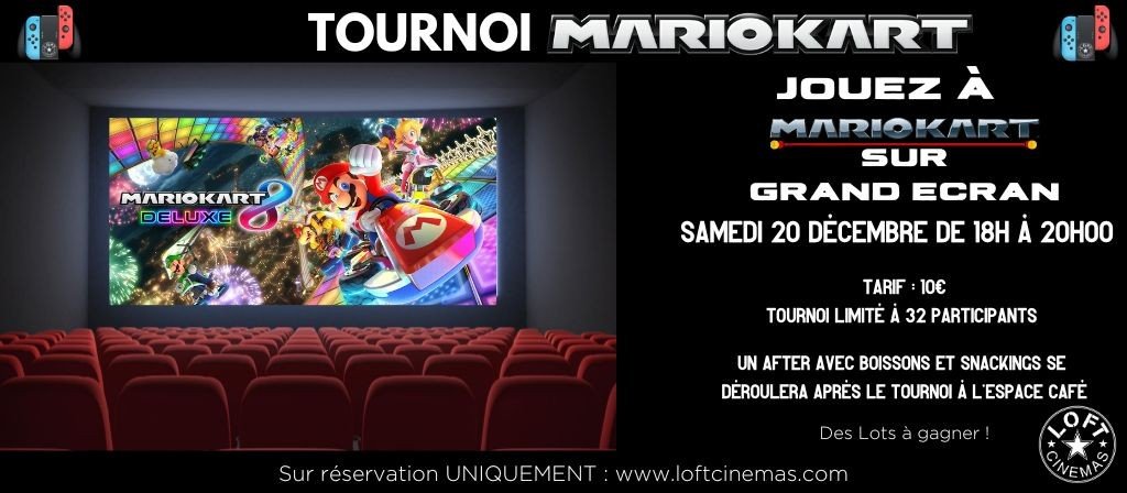 actualité TOURNOI MARIO KART