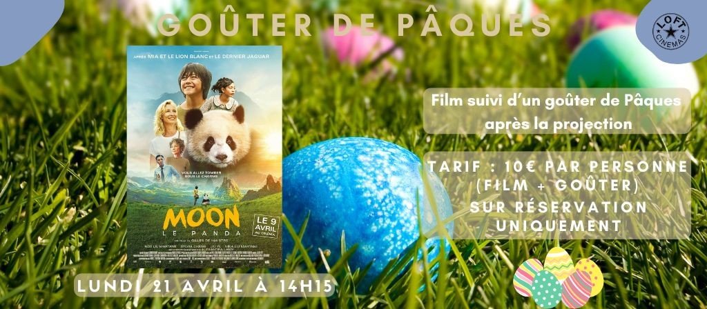 actualité GOUTER DE PAQUES MOON LE PANDA