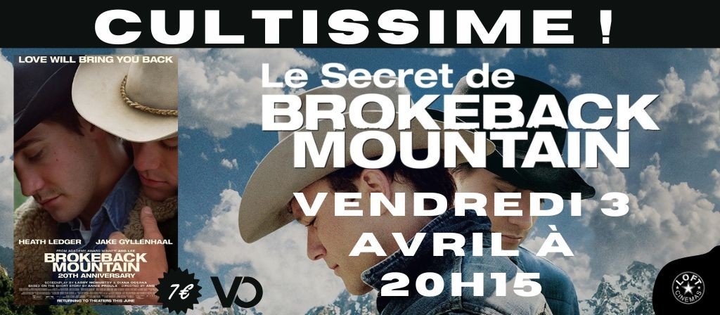 actualité CULTISSIME BROKEBACK MOUNTAIN