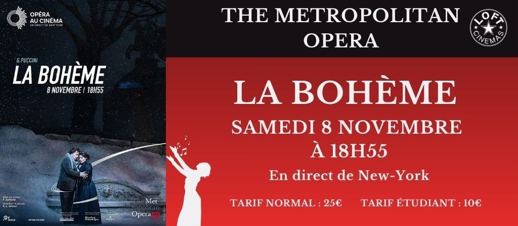 actualité OPERA LA BOHEME