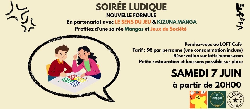 actualité SOIREE LUDIQUE