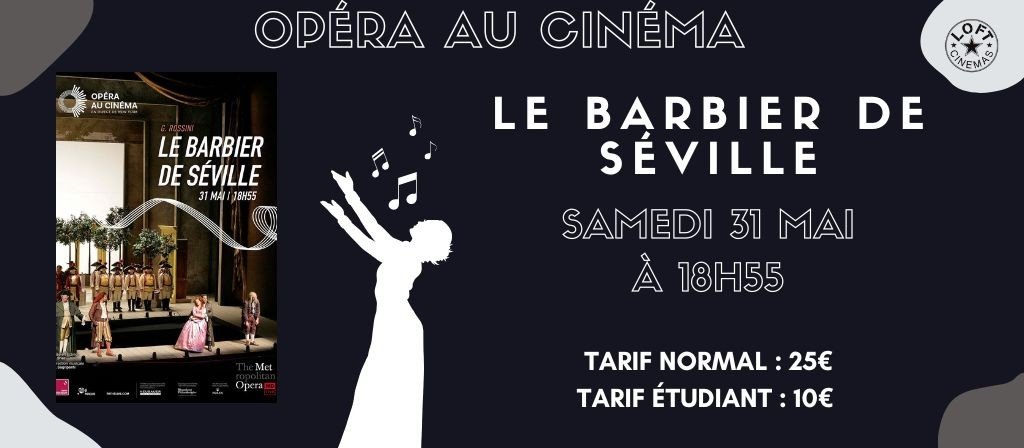 actualité OPERA LE BARBIER DE SEVILLE