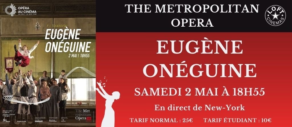actualité OPERA EUGENE ONEGUINE