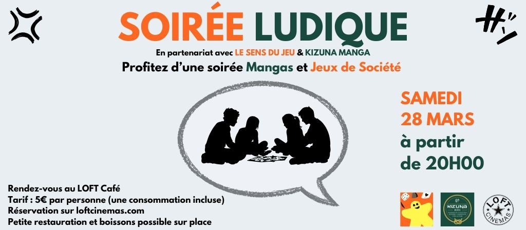 actualité SOIREE LUDIQUE
