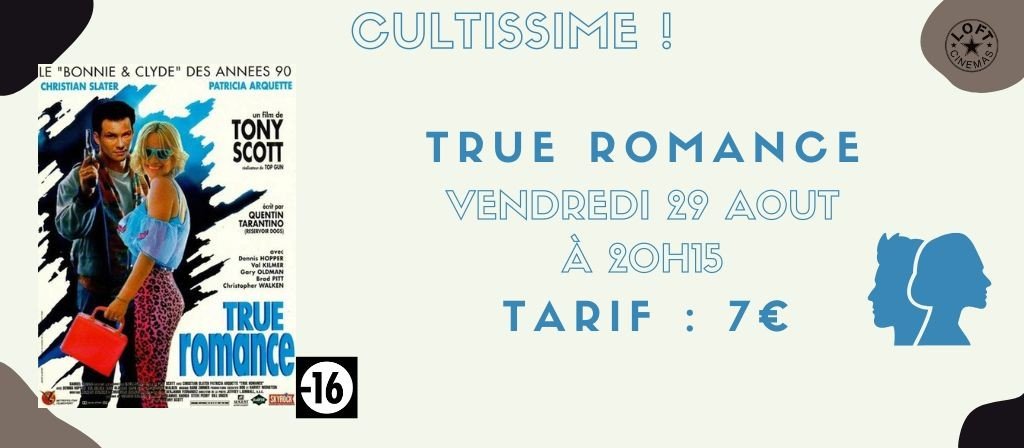 actualité CULTISSIME - TRUE ROMANCE