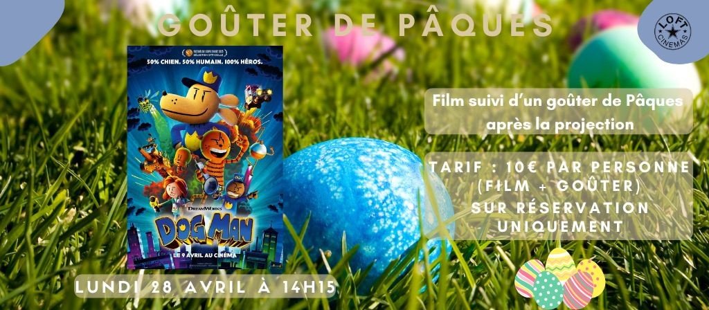 actualité GOUTER DE PAQUES DOG MAN